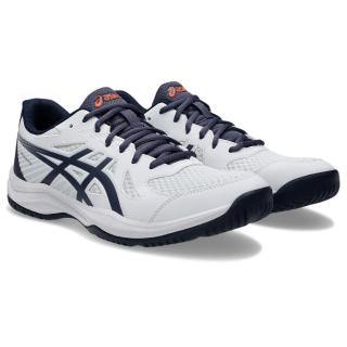 【asics 亞瑟士】排球鞋 訓練鞋 男鞋 運動鞋 緩震 UPCOURT 6 白黑 1071A104-102