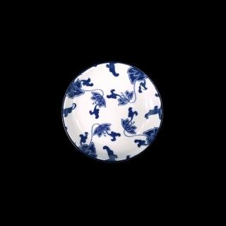 【大同磁器】3.5英吋華夏青花醬油碟/2入(台灣製造)