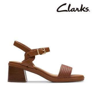 【Clarks】女鞋 Jaylan Ray 時尚典雅厚底粗跟正裝涼鞋(CLF81661S)