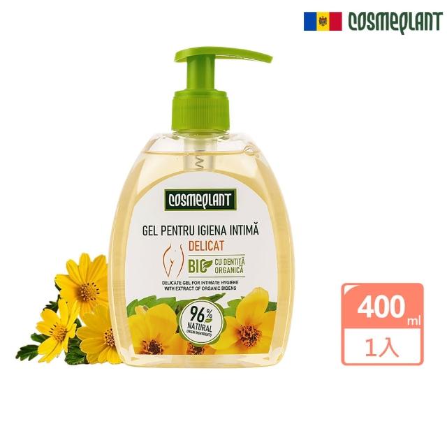 【摩爾多瓦COSMEPLANT】舒緩私密潔膚露400ml-大花咸豐草(總代理公司貨)