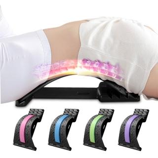 【Sport Plus】腰椎拉伸器 第三代磁石+針灸 脊椎矯正器 腰部牽引器(背部牽引帶 拉筋板伸展舒緩 腰部按摩)