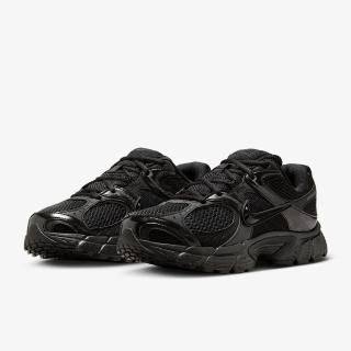 【NIKE 耐吉】W NIKE V5 RNR 黑 亮皮 透氣網布 復古 休閒鞋 女鞋 運動鞋 黑(HQ7901-001)