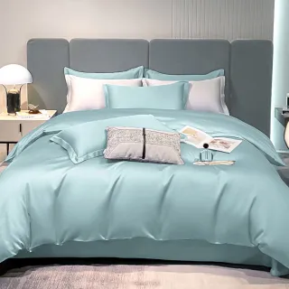 【DeKo岱珂】買一送一 專櫃級60支100%萊賽爾天絲？床包被套禮盒組素色經典系列(單/雙/加 均一價)