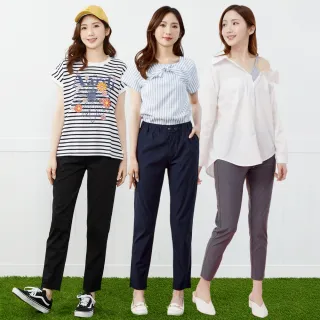 【betty’s 貝蒂思】網路獨賣★涼感輕量彈性休閒褲(共三色)