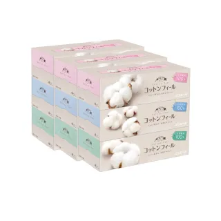 【日本大王】elleair 棉柔膚觸抽取式面紙150抽x3盒/串_3串組(網路限定商品/衛生紙)