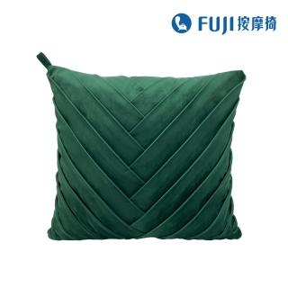 【FUJI】方形靠枕墊 FG-553(按摩枕;肩頸按摩;區域性按摩;溫熱揉捏;無線使用;抱枕;靠枕;絨布材質)
