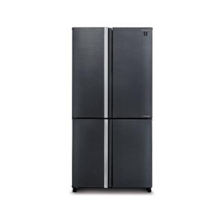 【SHARP 夏普】575公升一級能效自動除菌離子變頻四門冰箱 曜巖灰(SJ-DF58F-SL)