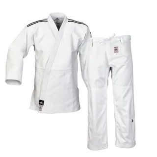 【adidas 愛迪達】IJF認證柔道服(JUDO 武道 黑帶 投技 寢技 格鬥 武術 防身術)