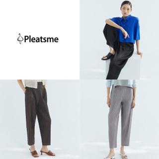 Pleatsme名媛高訂一生褶微哈倫褲