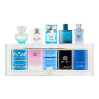 【VERSACE 凡賽斯】迷你淡香水禮盒 5ml*5(國際航空版)