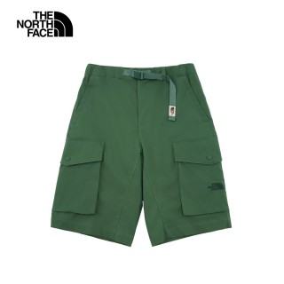 【The North Face】TNF 休閒 DWR防潑水短褲 M UTILITY CARGO SHORT - AP 男 綠(NF0A8CM5HCH)
