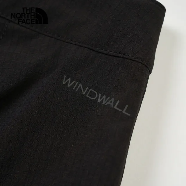【The North Face】TNF 休閒 UPF防曬短褲 W MTN RIPSTOP CARGO SHORT- AP 女 黑(NF0A8C11JK3)