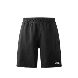 【The North Face】TNF 休閒 節抽繩休閒短褲 M PULL ON SHORTS - AP 男 黑(NF0A7WB7JK3)