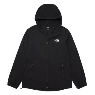 【The North Face】TNF 休閒 WindWall防風防風外套 M SUN CHASE WIND JACKET - AP 男 黑(NF0A87VYKX7)