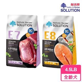 【耐吉斯】Energy系列 E7 E8 全齡犬 鹿肉/鮭魚 犬糧 4.5LB/2.04KG(狗飼料 狗糧 全齡犬)