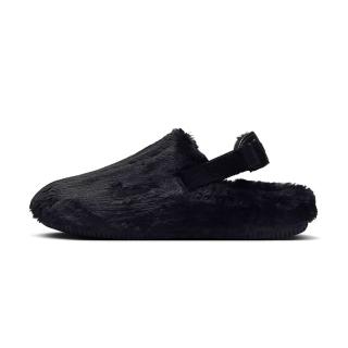 【NIKE 耐吉】Calm Mule SE 女鞋 黑色 絨毛 穆勒鞋 拖鞋 懶人鞋 勃肯鞋 休閒鞋 FZ3118-001
