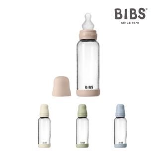 【BIBS】標準玻璃奶瓶-240ml(醫療級矽膠奶嘴 新生兒首選)