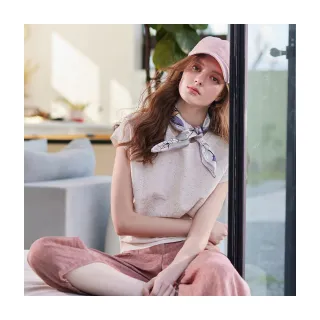【Diffa】典雅緹花連袖線衫-女