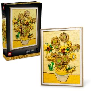 【LEGO 樂高】Art 31215 Vincent van Gogh-〈向日葵〉(花藝 梵谷 居家擺設 積木)
