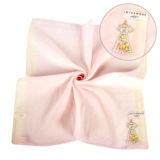 【LIBERTY】Liberty Art Fabrics刺繡印花洋裝紗布純綿帕巾(粉紅色)