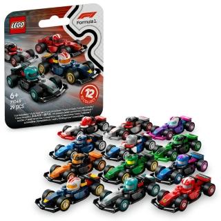 【LEGO 樂高】Minifigures 71049 F1 收藏賽車(一級方程式 跑車模型 積木 兒童玩具)