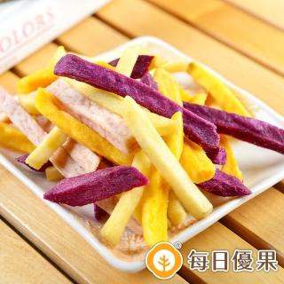 【每日優果】罐裝芋薯好朋友160G(地瓜脆片)