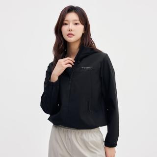 【Discovery Expedition】Bertex 女版連帽外套 機能外套 防風 防潑水 抗UV(DWWJ34051-BKS)