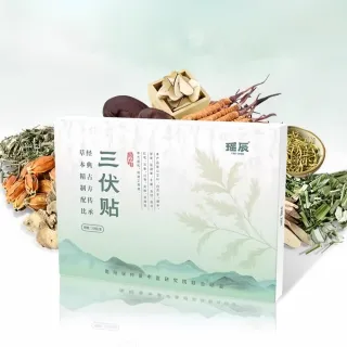 【YAOCHEN 瑤辰】買1送1-三伏貼12味草本萃取-共40貼(祛濕貼 溫灸貼 伏濕貼 穴位貼)