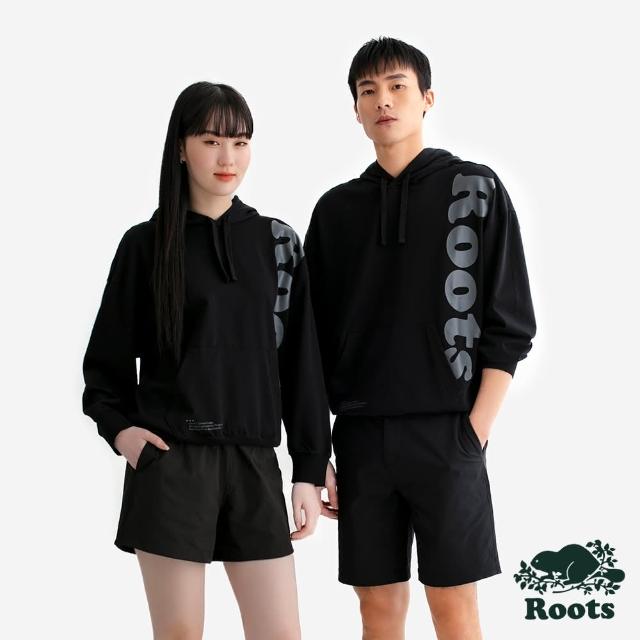 【Roots】Roots中性-GF MODERN CLASSIC 連帽上衣(黑色)