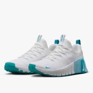 【NIKE 耐吉】FREE METCON 6 女 白綠色 訓練鞋 健身 運動(FJ7126-107)
