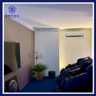【輝葉放空站】雙人獨立包廂按摩椅療程60分鐘贈兩份餐點(MO25)