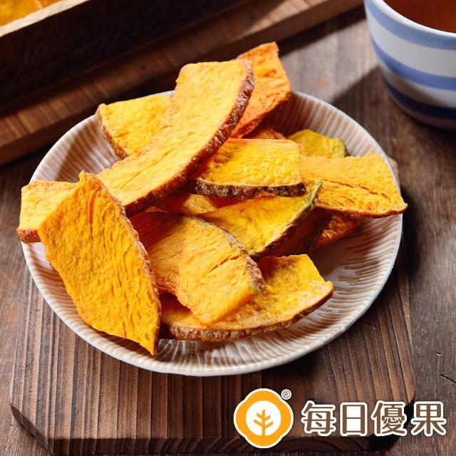 【每日優果】南瓜脆片160G(蔬菜脆片)