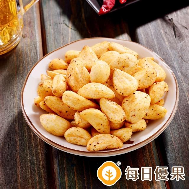 【每日優果】蒜頭酥-香辣100G(蒜頭脆片)