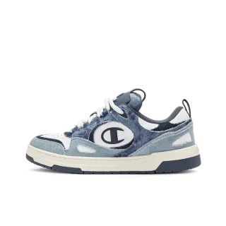 【Champion】官方直營-Skate Trainer系列運動休閒滑板鞋 男鞋(單寧牛仔藍)