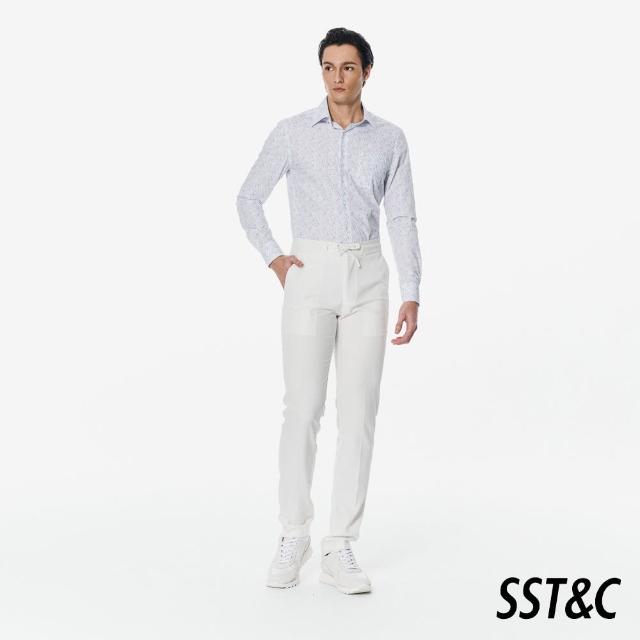 【SST&C】米白寬鬆彈性休閒褲00162503007(新品上市)