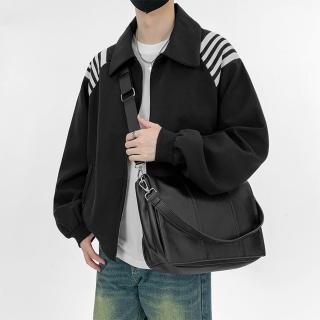 【LEEHER】男生/包包/斜揹包/郵差包/書包/側揹包/黑色包包/a4包/大容量斜揹包/通勤單肩包/休閒
