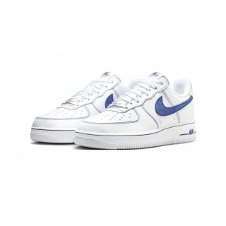 【NIKE 耐吉】Nike Air Force 1 白藍縫線 AF1 男鞋 休閒鞋 HQ2037-100