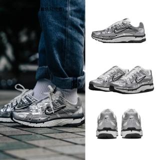 【NIKE 耐吉】休閒鞋 運動鞋 NIKE P-6000 液態銀 復古 Y2K 男鞋 銀(CN0149001)