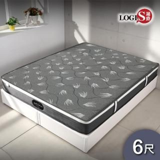 【LOGIS】凱特6尺獨立筒床 雙人加大床(壓縮卷包床 捲包床)