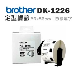 【brother】官方直營 DK-1226★定型標籤(29x52mm 白底黑字)