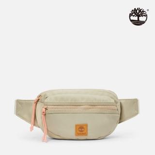 【Timberland 官方旗艦】中性象牙白休閒側背小包(A66WFY94)