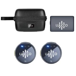 【LUUCCO】AirWave K2 一對二 無線磁吸領夾麥克風 相機組(公司貨保證)