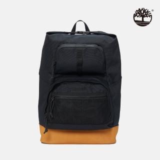 【Timberland 官方旗艦】中性黑色31公升後揹包(A671U001)