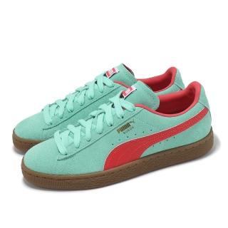 【PUMA】休閒鞋 Suede Terrace 男鞋 女鞋 湖水綠 紅 復古 板鞋 麂皮(396451-05)