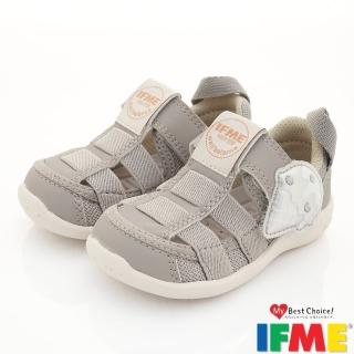 【IFME】森林大地系列-冰淇淋寶寶排水涼鞋(IF20-530801灰)