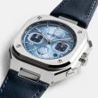 【Bell&Ross】BR-05系列 法國巡邏兵飛行表演隊 計時腕錶-42mm(BR05C-PAF-ST/SCA)