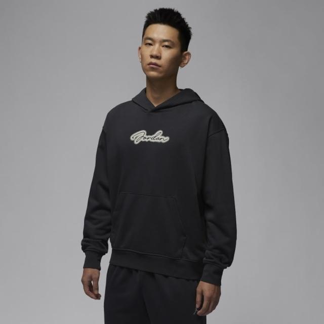【NIKE 耐吉】AS M J MVP FLC HBR PO LB 男 連帽上衣 帽T 喬丹 黑(HV9225045)