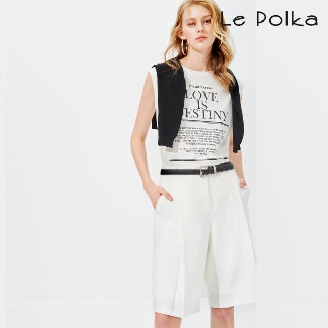 【Le Polka】五分西裝短褲-女