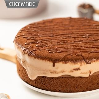 【Chefmade 學廚】宇宙工作室 8吋戚風活動圓形蛋糕模(WK9053香檳金8吋活動圓形戚風蛋糕模)
