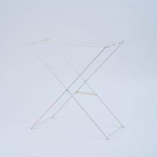 【MUJI 無印良品】室內毛巾架/白灰 約寬79cm×深40cm×高82cm